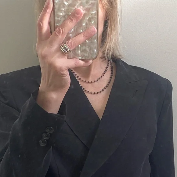 Sapphire & silver necklace - Picture 3 of 12